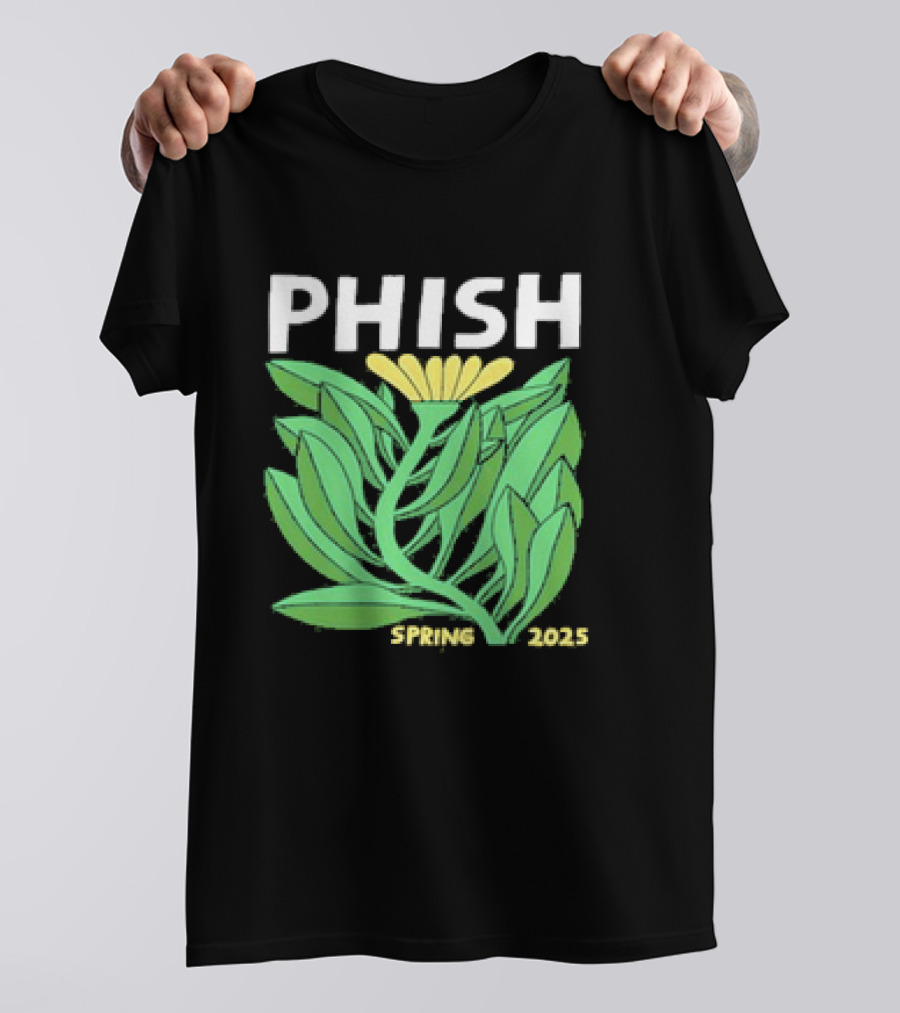 Phish Spring 2025 Tour Floral Theme T-Shirt