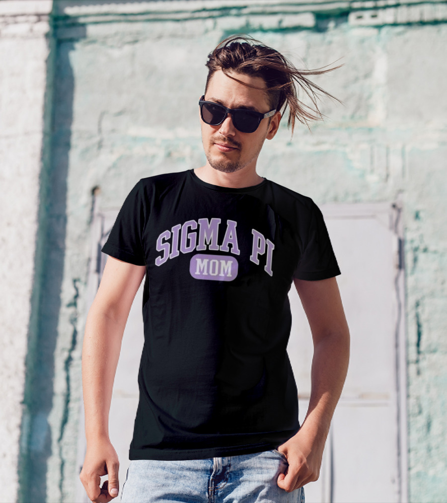 Sigma Pi Mom Collegiate Greek Letters T-Shirt