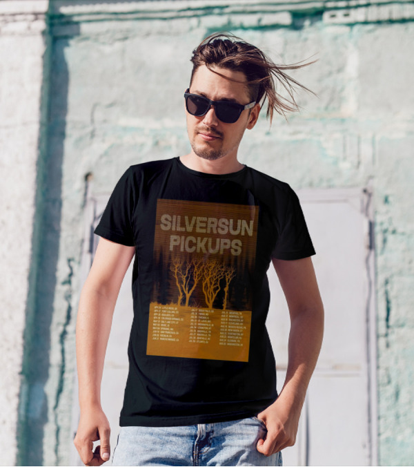 Silversun Pickups 2025 Tour Dates Little Rock Boise Nashville Washington T-Shirt