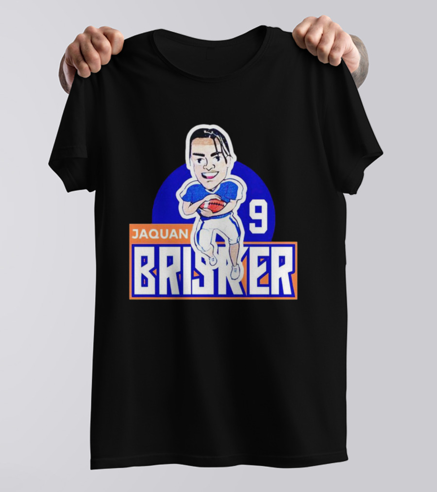 Jaquan Brisker 9 Football Caricature T-Shirt