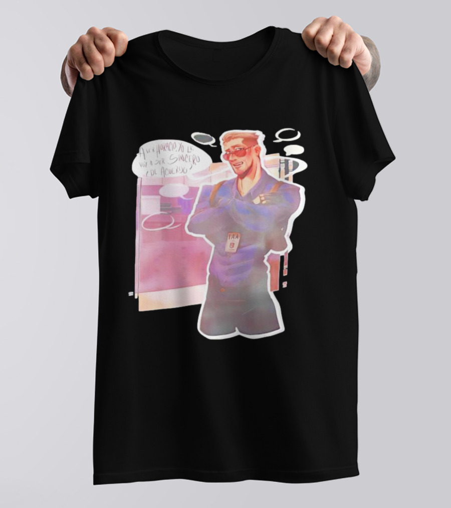 Aver Horacio Yo Le Voy A Ser Sincero De Acuerdo Cool Sunglasses Confident Pose T-Shirt