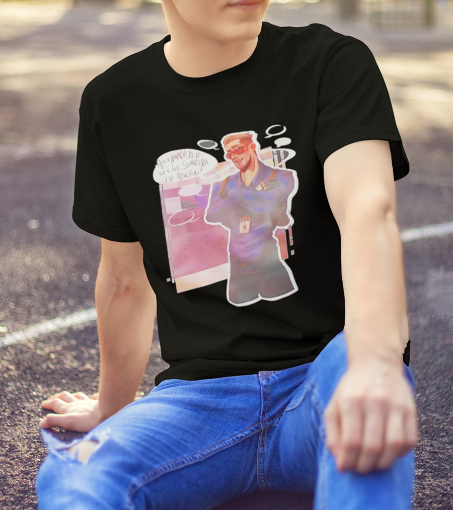 Aver Horacio Yo Le Voy A Ser Sincero De Acuerdo Cool Sunglasses Confident Pose T-Shirt