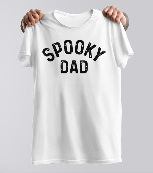 Spooky Dad Family Matching Halloween Father Daddy T-Shirt