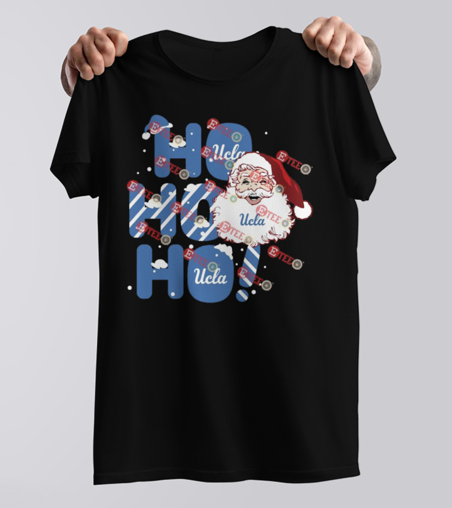 UCLA Ho Ho Ho Santa Claus Christmas T-Shirt