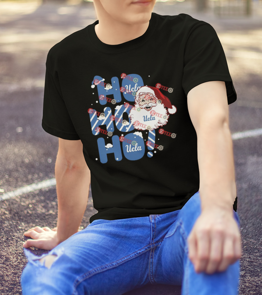 UCLA Ho Ho Ho Santa Claus Christmas T-Shirt