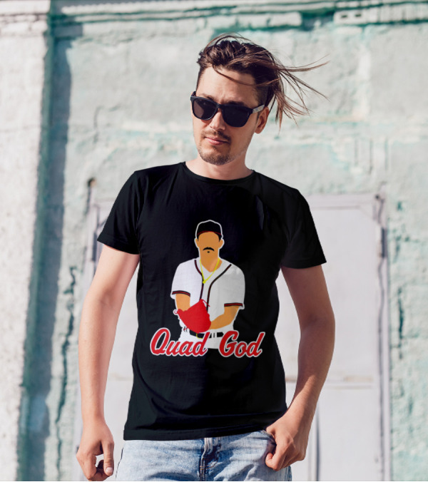 Quad God Spencer Strider Atlanta Baseball T-Shirt