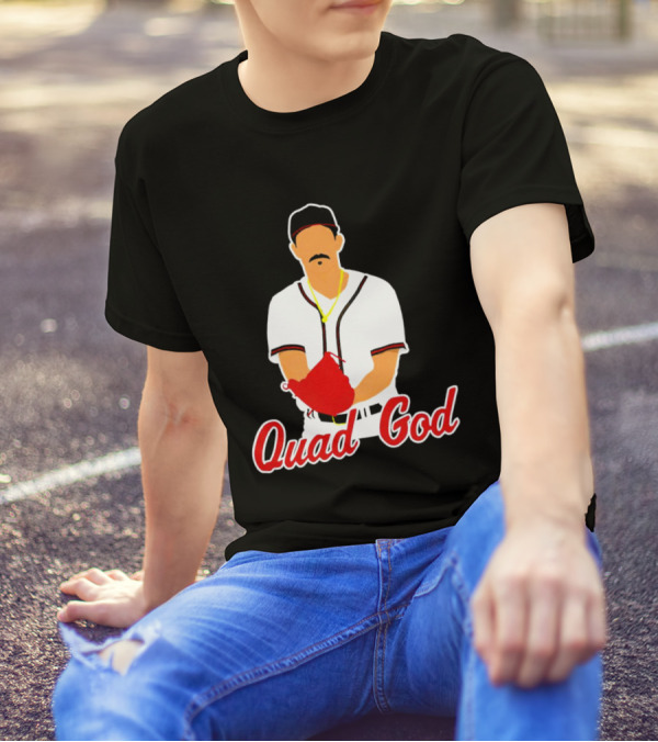Quad God Spencer Strider Atlanta Baseball T-Shirt