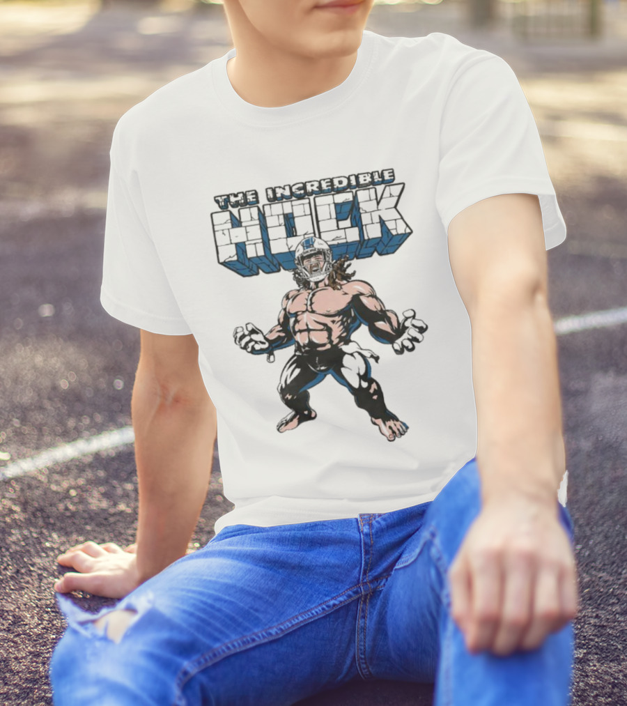 The Incredible Hock TJ Hockenson Detroit Lions Football Hero T-Shirt