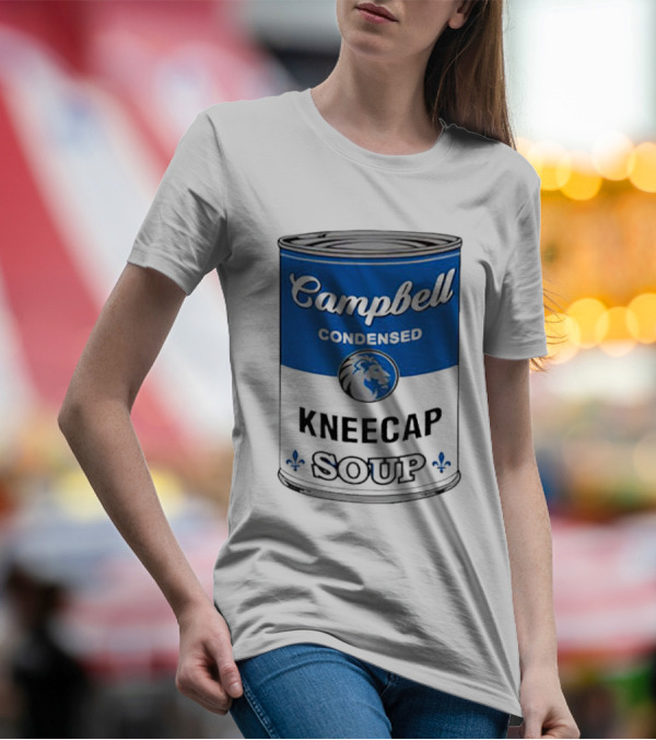 Campbell Condensed Kneecap Soup Lions Fan T-Shirt