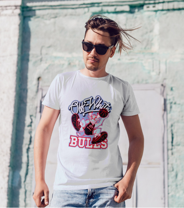 Off-White Chicago Bulls Basketball T-Shirt