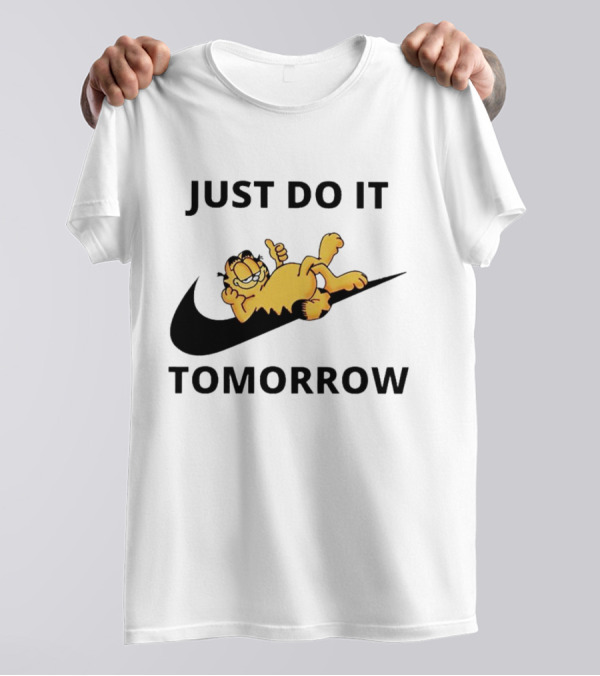 Garfield Just Do It Tomorrow T-Shirt