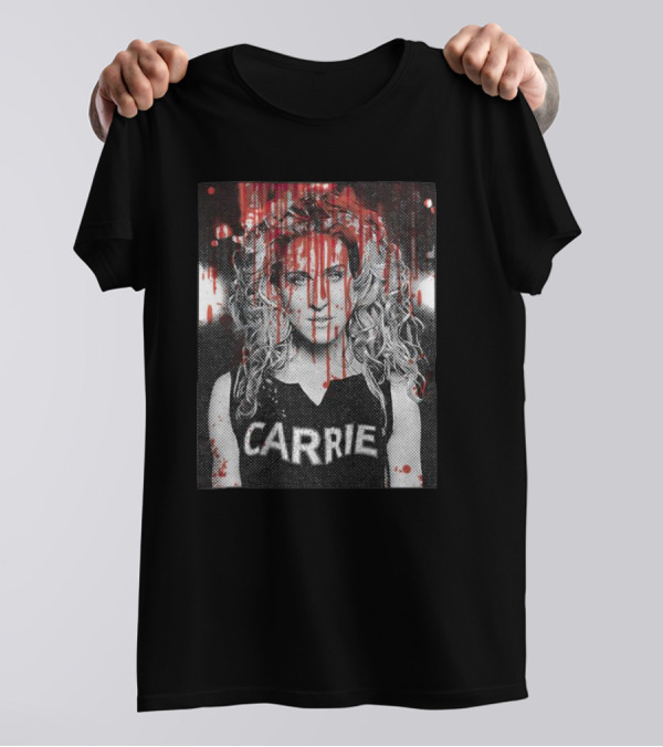 Carrie Horror Movie Blood Splatter T-Shirt