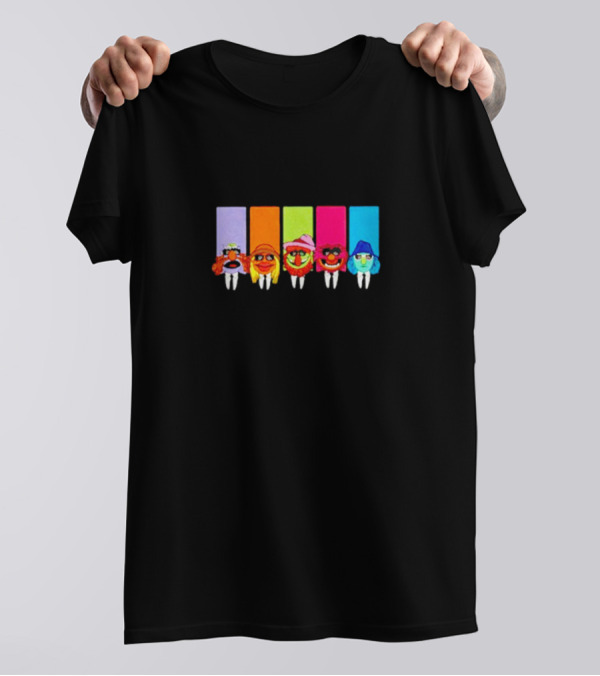 Dr. Teeth And The Electric Mayhem Colorful Characters T-Shirt