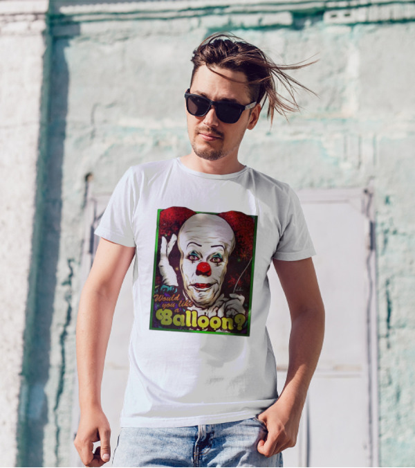 Would You Like A Balloon? Pennywise Clown T-Shirt