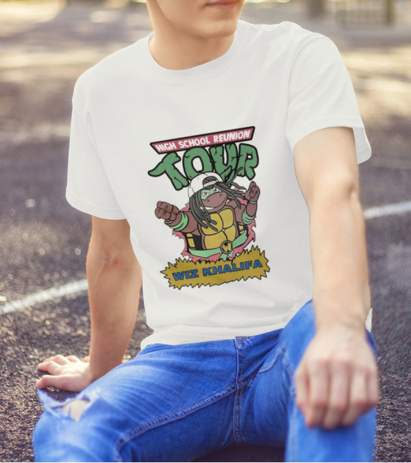 Wiz Khalifa High School Reunion Tour Ninja Turtle Mash-Up T-Shirt