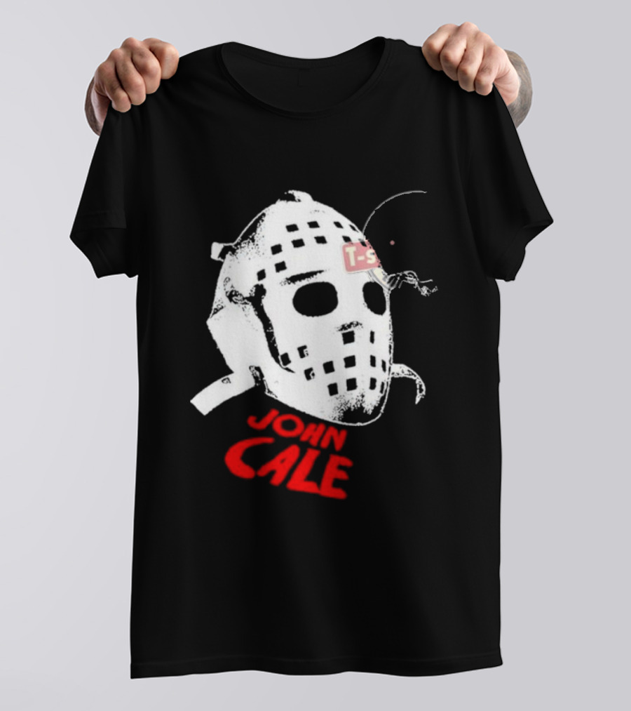 Jokermen Podcast John Cale Hockey Mask T-Shirt
