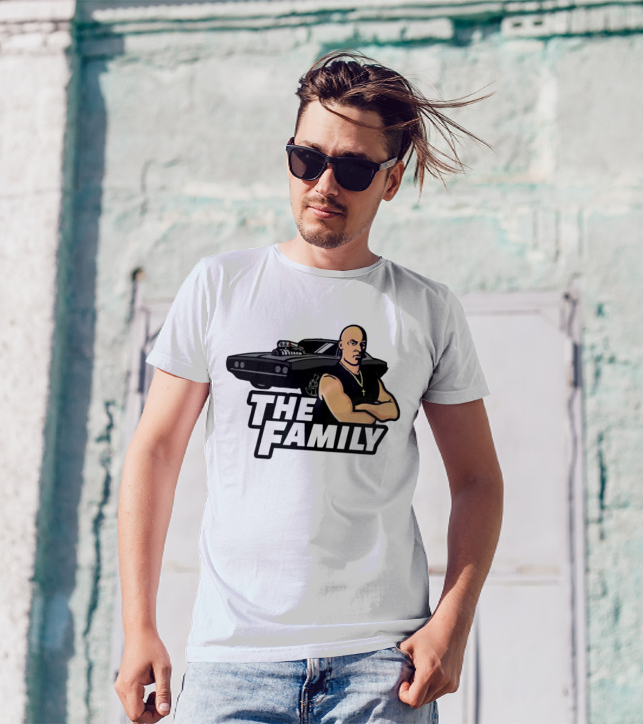 Dominic Toretto The Family Car Muscle T-Shirt