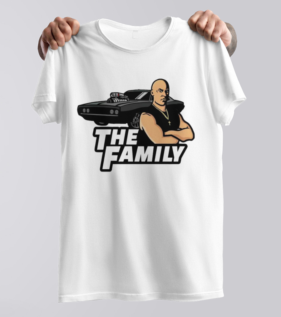 Dominic Toretto The Family Car Muscle T-Shirt
