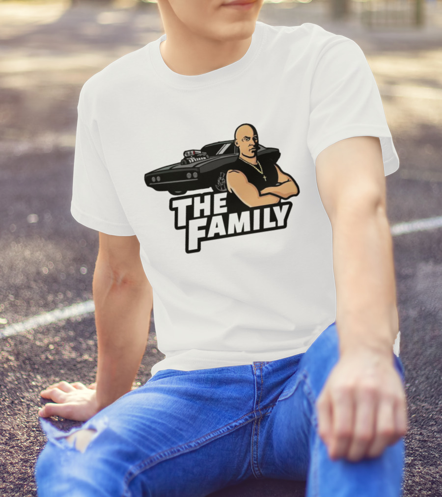 Dominic Toretto The Family Car Muscle T-Shirt