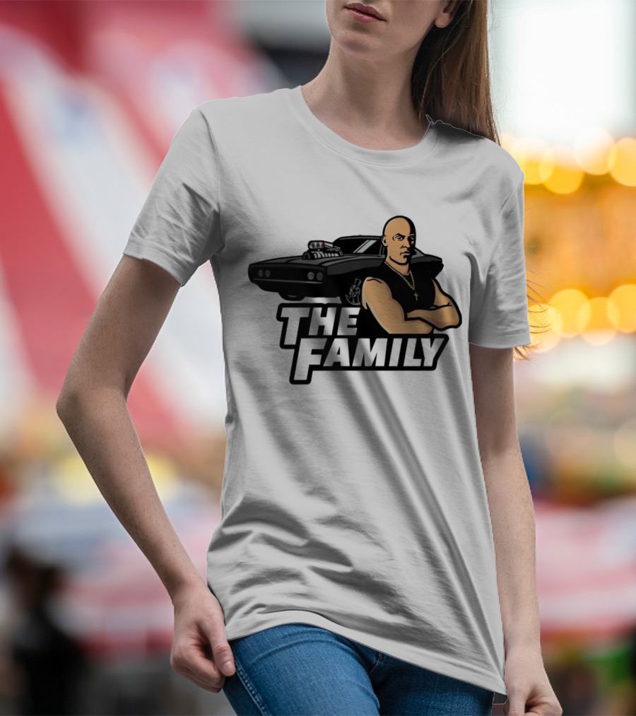 Dominic Toretto The Family Car Muscle T-Shirt