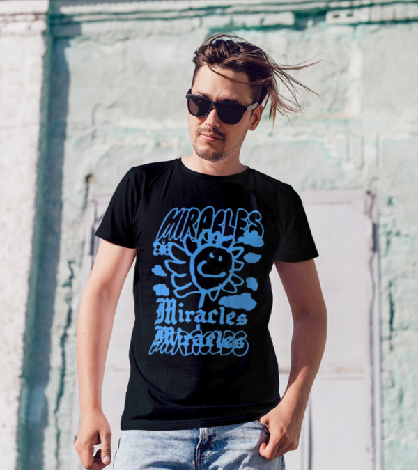 Miracles Flower Smile Clouds T-Shirt