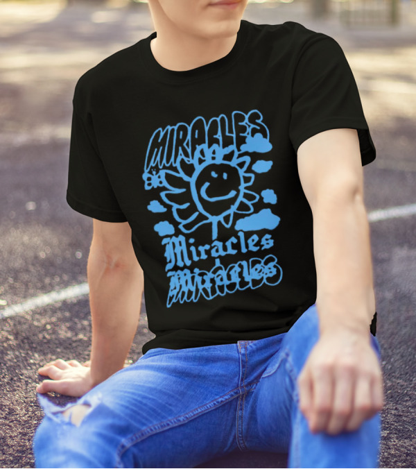 Miracles Flower Smile Clouds T-Shirt