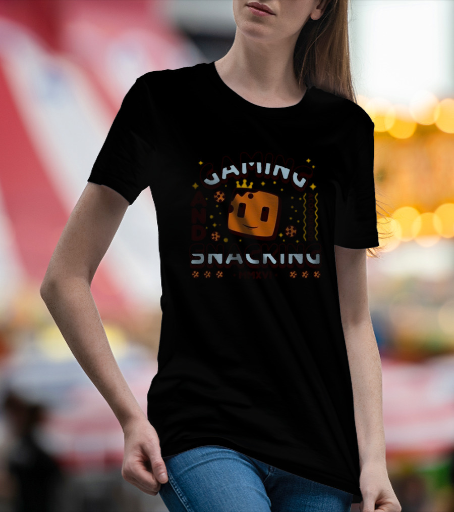 Gaming And Snacking Enthusiast Acookiegod MMXVI T-Shirt