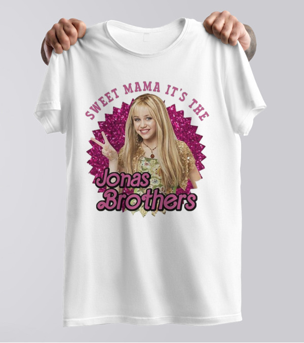 Sweet Mama It's The Jonas Brothers Hannah Montana Crossover Merch T-Shirt