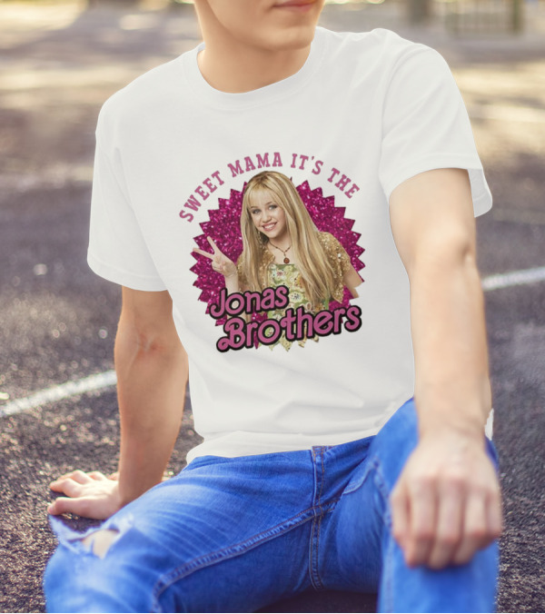 Sweet Mama It's The Jonas Brothers Hannah Montana Crossover Merch T-Shirt
