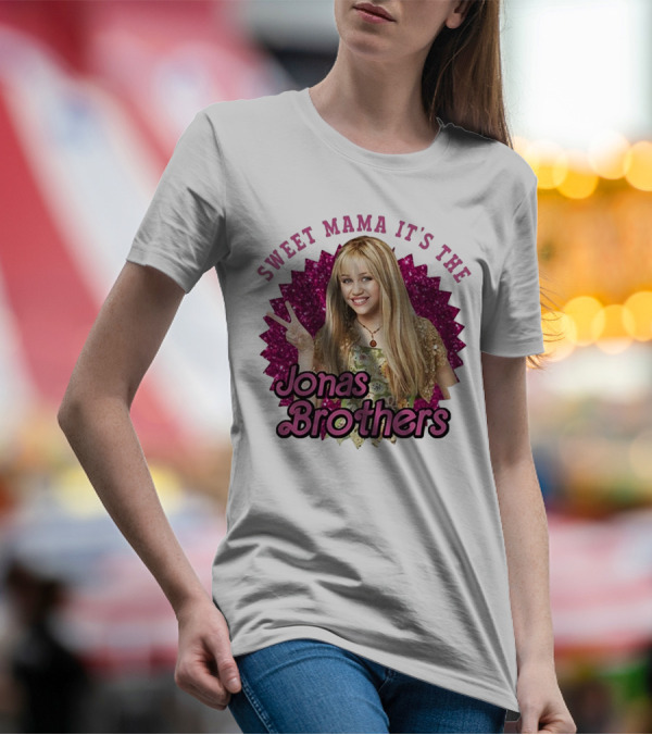Sweet Mama It's The Jonas Brothers Hannah Montana Crossover Merch T-Shirt