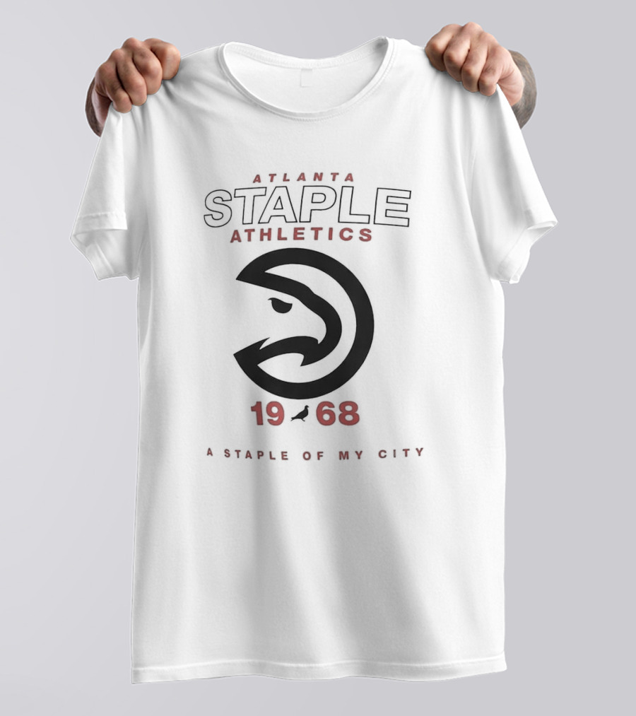 Atlanta Staple Athletics 1968 A Staple Of My City T-Shirt