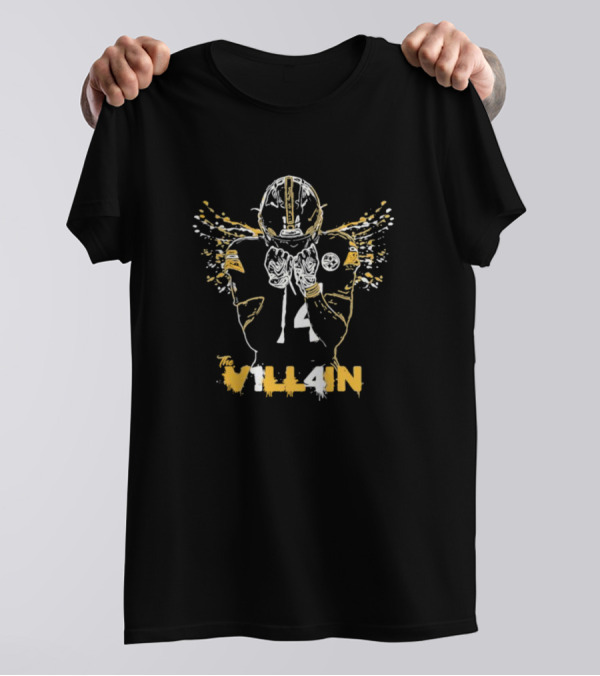 The V1LL4IN Football Player Number 14 American Football Style Iconic T-Shirt