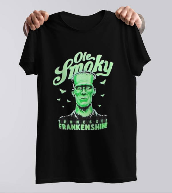 Ole Smoky Tennessee Frankenshine Green Monster T-Shirt