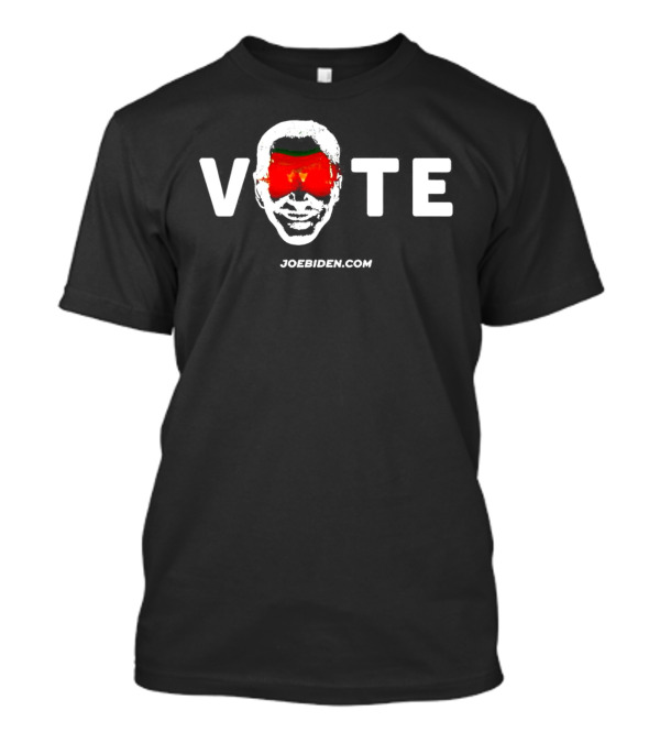 Biden Harris Glow In The Dark Vote JoeBiden.com T-Shirt