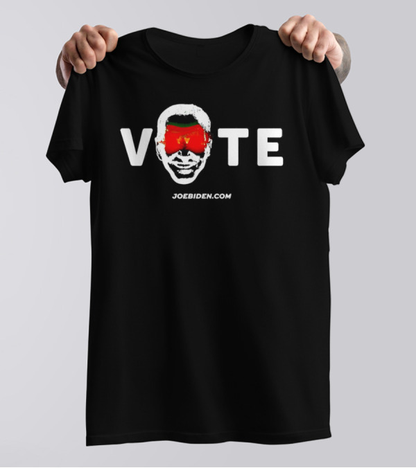 Biden Harris Glow In The Dark Vote JoeBiden.com T-Shirt
