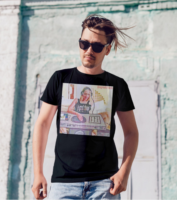 A Great Chaos Ken Carson DJing With Headphones And Mixing Table T-Shirt