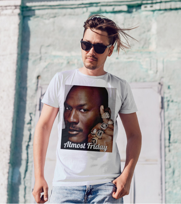 Almost Friday Michael Jordan 6 Rings T-Shirt
