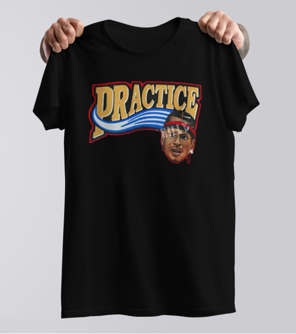 Practice Allen Iverson Headband Expression T-Shirt