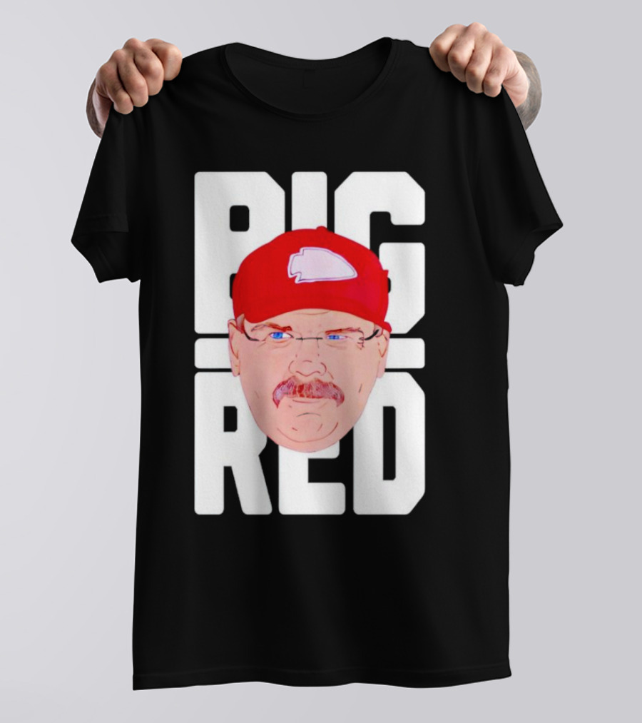 Big Red Football Coach Mavericks T-Shirt