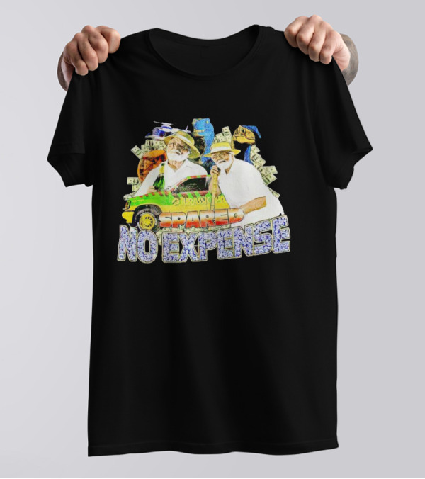Jurassic Park Spared No Expense Dinosaur Adventure T-Shirt