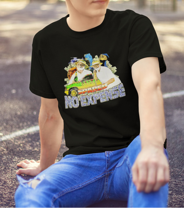 Jurassic Park Spared No Expense Dinosaur Adventure T-Shirt