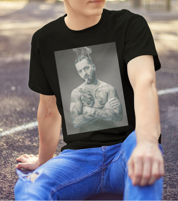 Maluma Don Juan Smoke Tattoo Tour T-Shirt