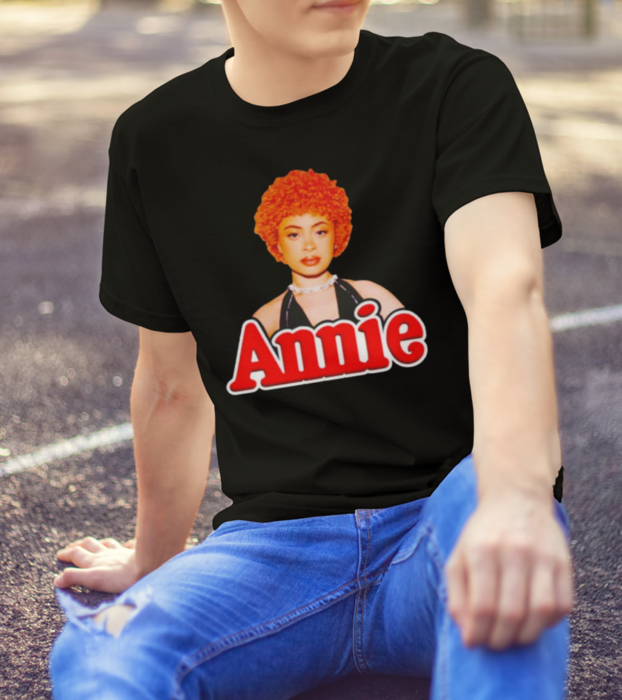Spicy Annie Red Afro T-Shirt