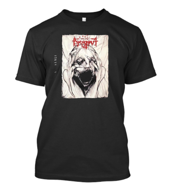 Psychonaut 4 V Tiali Album Artwork Grotesque Figure T-Shirt