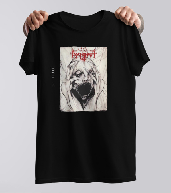 Psychonaut 4 V Tiali Album Artwork Grotesque Figure T-Shirt