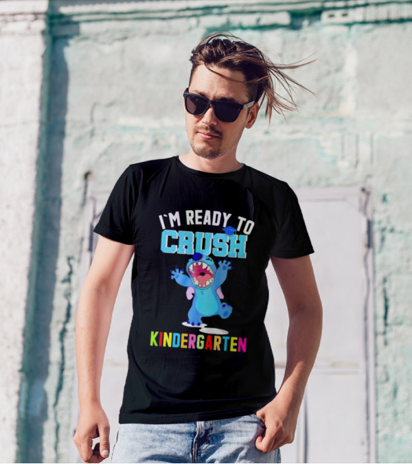 I'm Ready To Crush Kindergarten Stitch T-Shirt