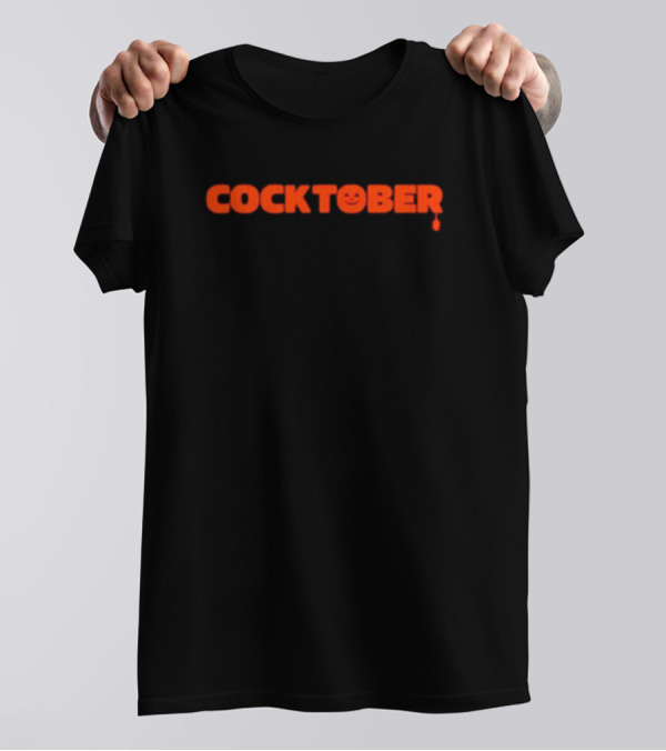 Baylen Levine Cocktober Halloween Pumpkin T-Shirt