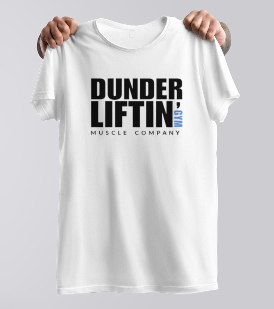 Dunder Liftin Muscle Company Gym T-Shirt
