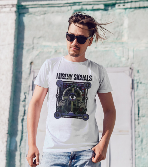 Misery Signals Echoes All-Seeing Eye Roses And Symbols T-Shirt