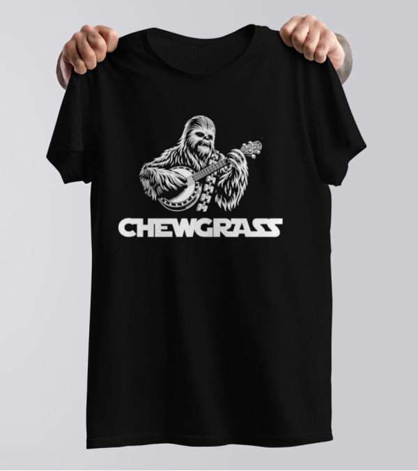 Star Wars Chewgrass Banjo Playing Chewbacca T-Shirt